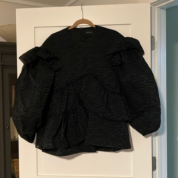 Simone Rocha Signature Sleeve Tiered Blouse 8 - Picture 2 of 5